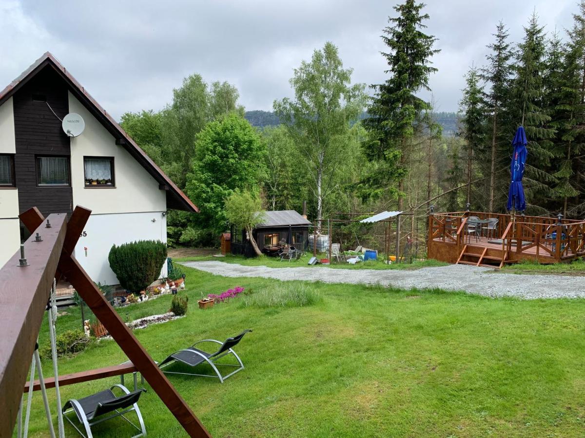 Apartmán Mezná 85 Hřensko Exteriér fotografie
