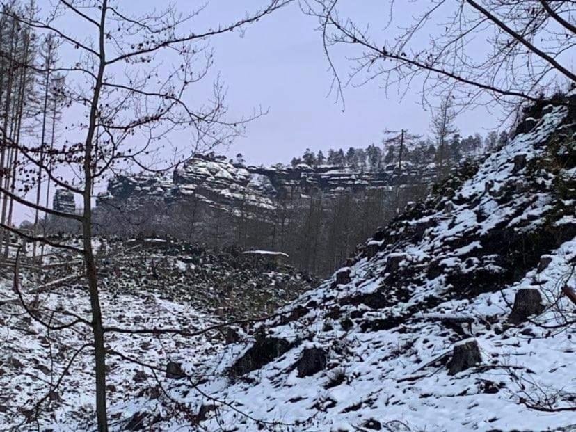 Apartmán Mezná 85 Hřensko Exteriér fotografie